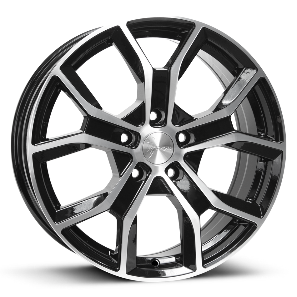 1Form Edition.7 (EDT.7) 16x6.5 ET50 5x130 Gloss Black with Polished Face