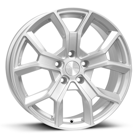 1Form Edition.7 (EDT.7) 16x6.5 ET40-50 5xBLANK Crystal Silver