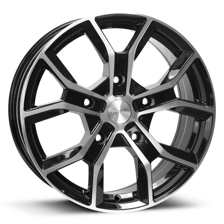 1Form Edition.7 (EDT.7) Transit 16x6.5 ET50 5x160 Gloss Black with Polished Face
