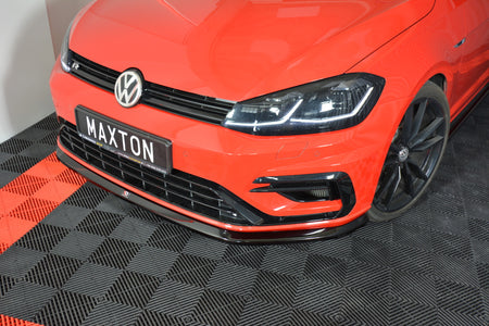 Maxton Design Front Splitter V.6 Volkswagen Golf R / R-Line Mk7 Facelift - VW-GO-7F-R-FD6G - Image 1