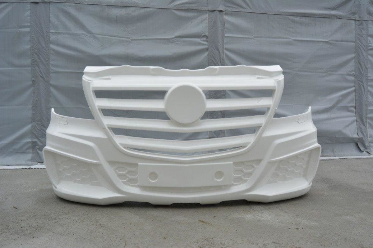 Maxton Design Front Bumper Mercedes Sprinter 2013-18 (+ Separate Grill) - ME-SP-2F-F2F - Image 6