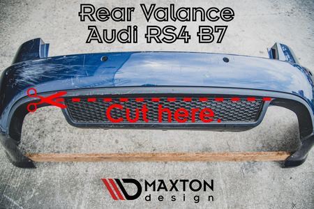 Maxton Design Rear Valance Audi RS4 B7 - AU-RS4-B7-RS1G - Image 8