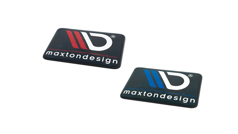 Maxton Design 3D Gel Badge SET - A (Sold AS A PACK OF X6) - NAK-3D-A-6 - Image 1