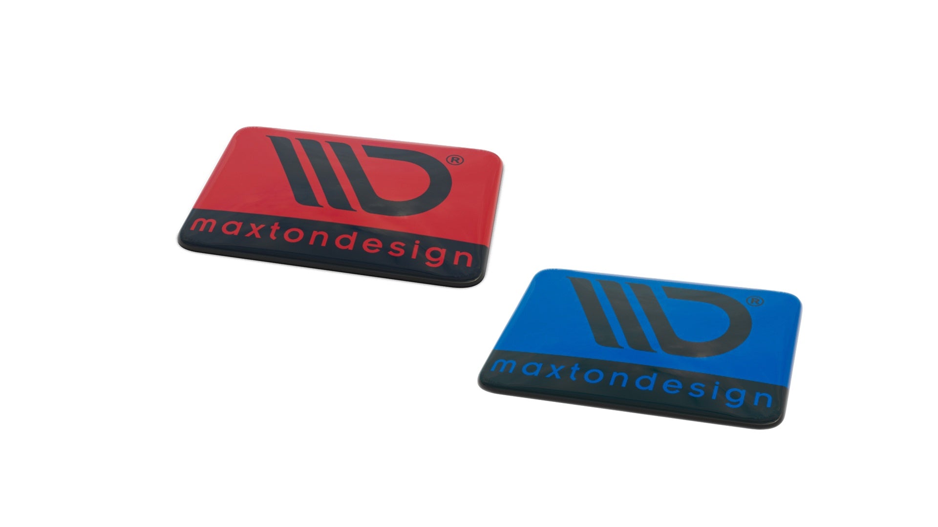 Maxton Design 3D Gel Badge SET - B (Sold AS A PACK OF X6) - NAK-3D-B-6 - Image 1