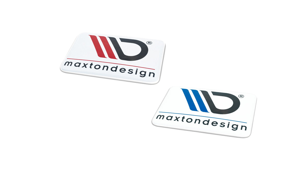 Maxton Design 3D Gel Badge SET - E (Sold AS A PACK OF X6) - NAK-3D-E-6 - Image 1