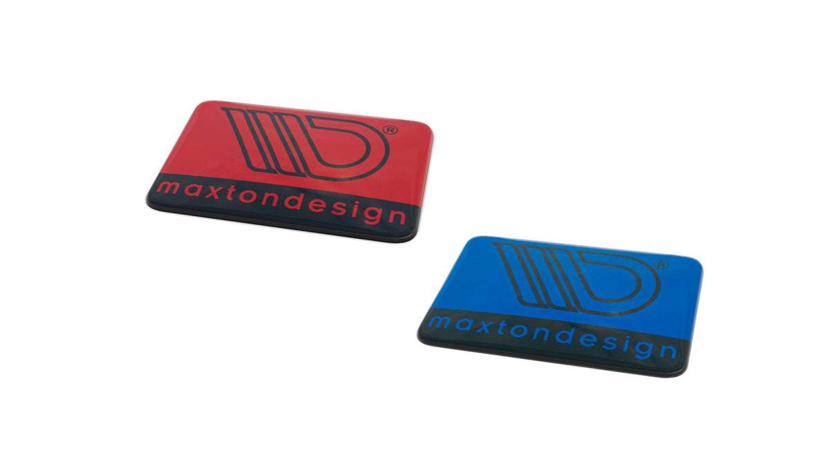 Maxton Design 3D Gel Badge SET - G (Sold AS A PACK OF X6) - NAK-3D-G-6 - Image 1