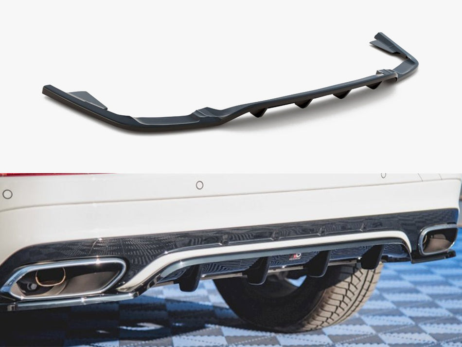 Maxton Design Rear Splitter (Vertical Bars) Volvo XC60 Mk2 R-Design - VO-XC60-2-RDESIGN-RD1G+RD2G - Image 1