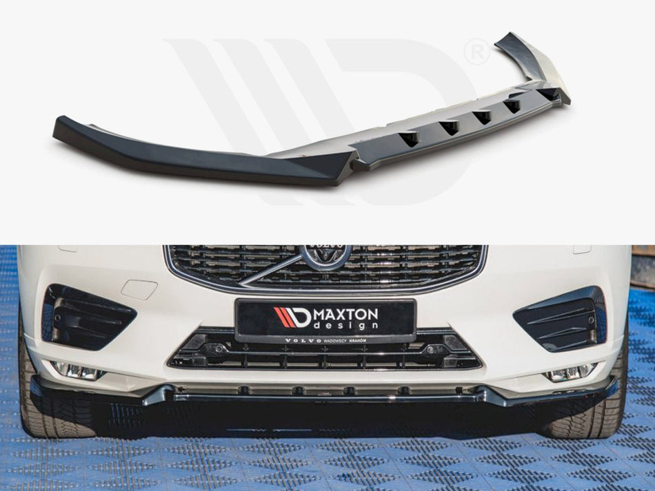 MAXTON DESIGN Front Splitter V.2 Volvo XC60 Mk2 R-Design