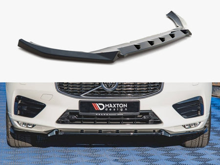 Maxton Design Front Splitter V.2 Volvo XC60 Mk2 R-Design - VO-XC60-2-RDESIGN-FD2G - Image 1