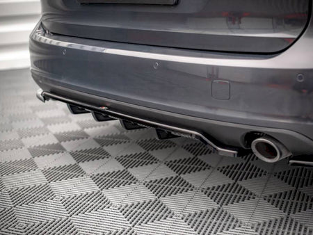 Maxton Design Rear Splitter V.1 (Vertical Bars) Volvo V90 Mk2 - VO-V90-2-RD1G+RSD1G - Image 2