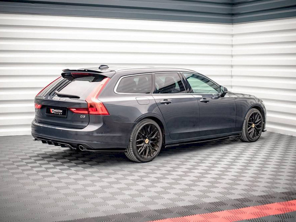 Maxton Design Rear Splitter V.1 (Vertical Bars) Volvo V90 Mk2 - VO-V90-2-RD1G+RSD1G - Image 3