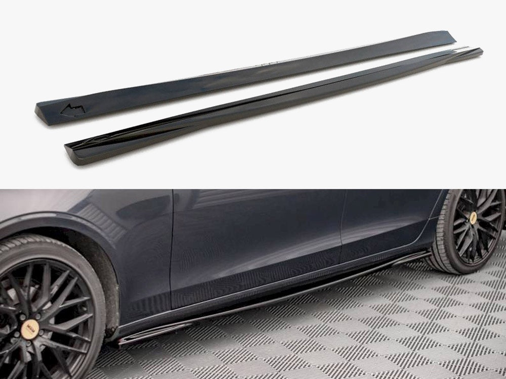 Maxton Design Side Skirts Diffusers Volvo V90 MK2 (2016-2020) - VO-V90-2-SD1G - Image 1