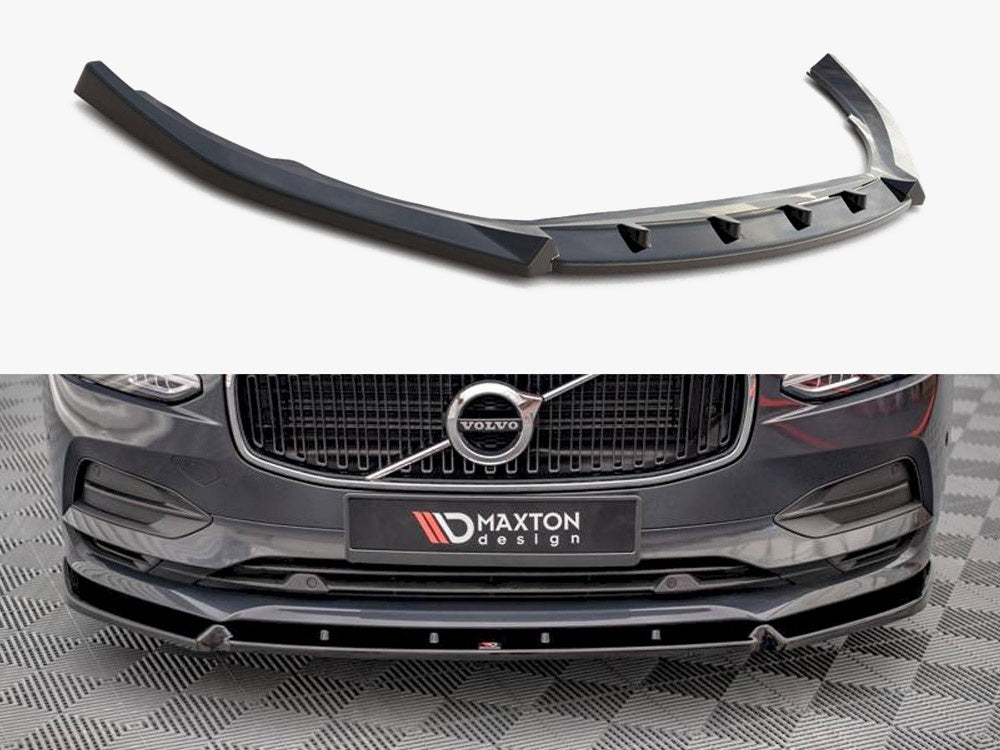 Maxton Design Front Splitter V.2 Volvo V90 MK2 (2016-2020) - VO-V90-2-FD2G - Image 1