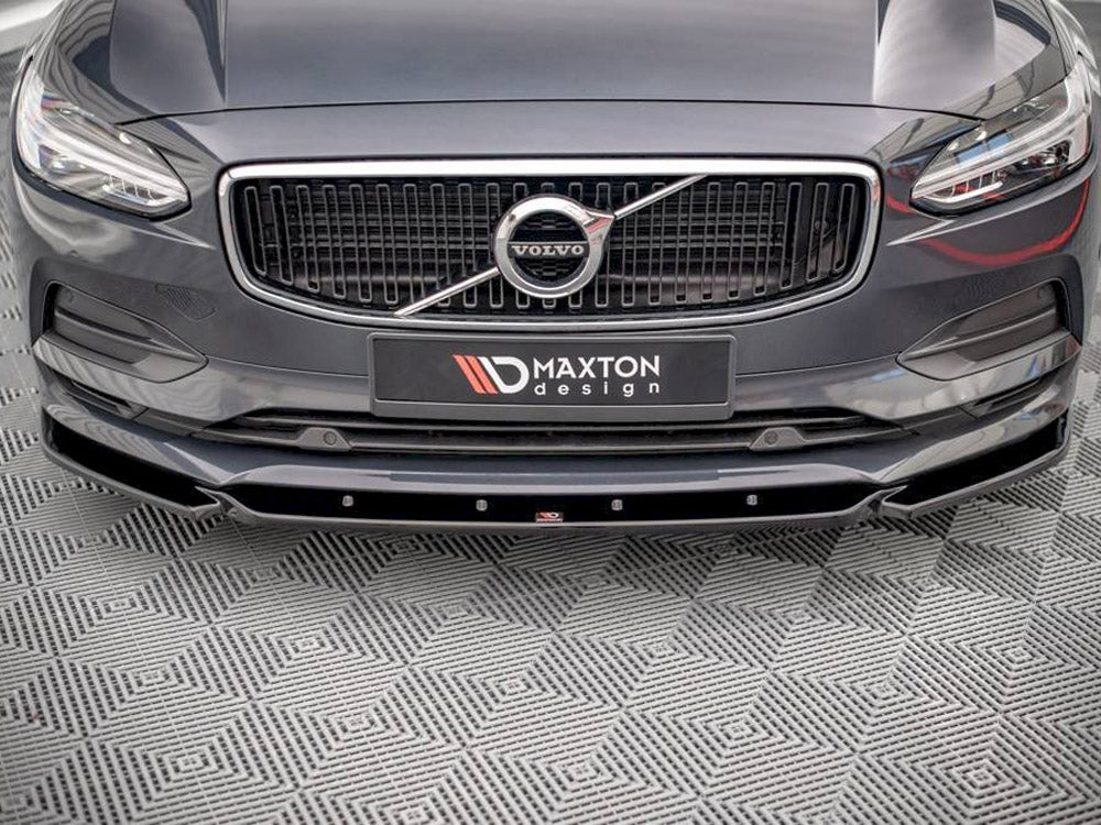 Maxton Design Front Splitter V.1 Volvo V90 MK2 (2016-2020) - VO-V90-2-FD1G - Image 2