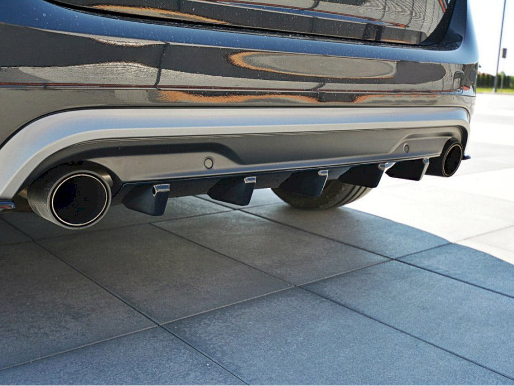 Maxton Design Rear Valance Volvo V60 Polestar Facelift (2014-2018) - Textured - VO-V60-1F-PS-RS1T - Image 3