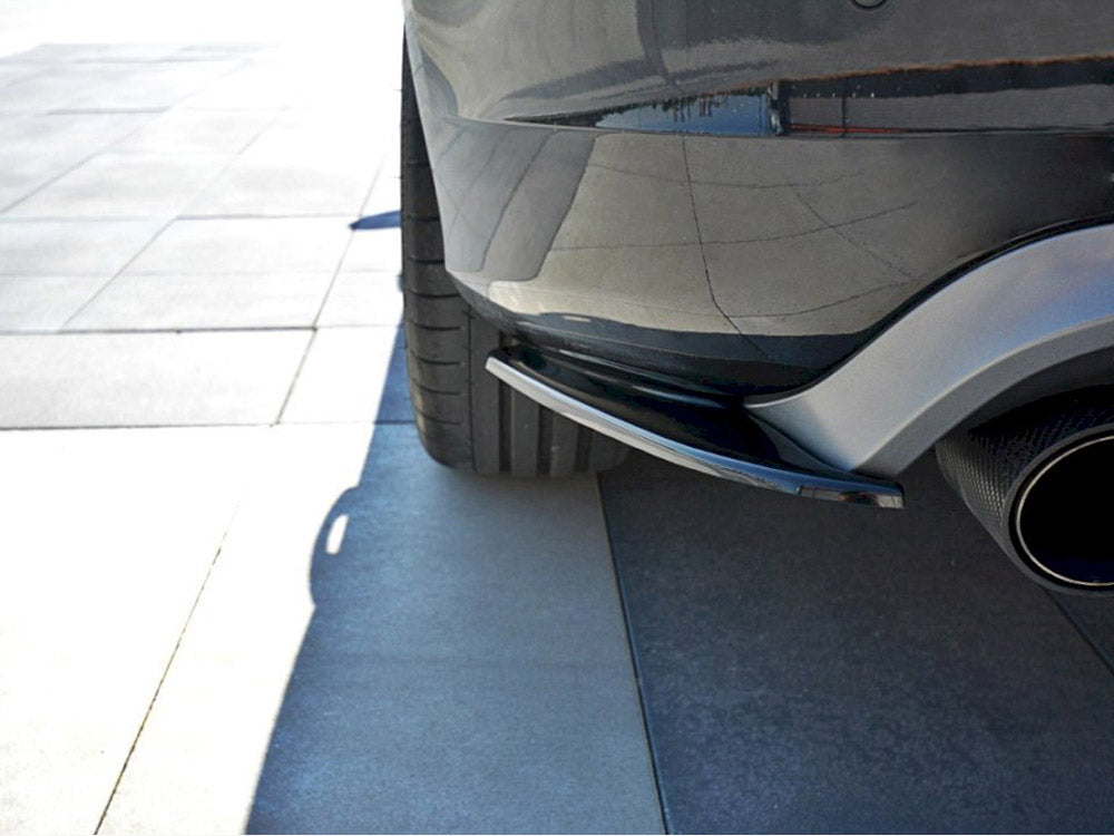 Rear Side Splitters Volvo V60 Polestar Facelift - Carbon Look