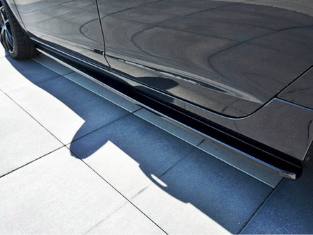 Side Skirts Diffusers Volvo V60 Polestar Facelift - Textured