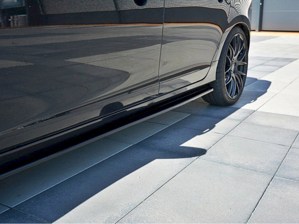 Side Skirts Diffusers Volvo V60 Polestar Facelift - Textured