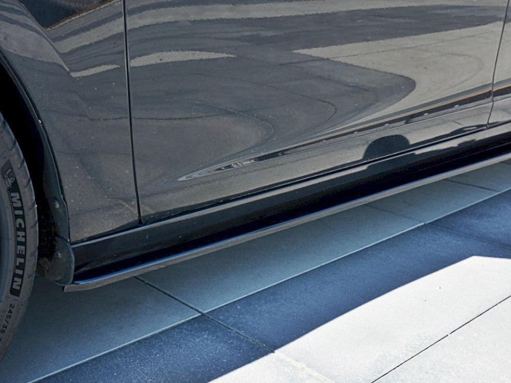 Side Skirts Diffusers Volvo V60 Polestar Facelift - Carbon Look
