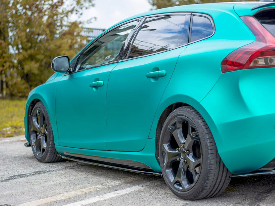 Maxton Design Side Skirts Diffusers Volvo V40 R-DESIGN(2012-2019) - VO-V40-2-RDESIGN-SD1G - Image 2