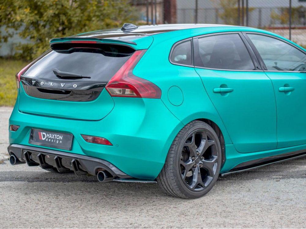 Maxton Design Rear Side Splitters Volvo V40 R-DESIGN (2012-2019) - VO-V40-2-RDESIGN-RSD1G - Image 2