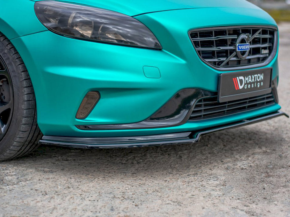 Maxton Design Front Splitter Volvo V40 R-DESIGN (2012-2019) - VO-V40-2-RDESIGN-FD1G - Image 3