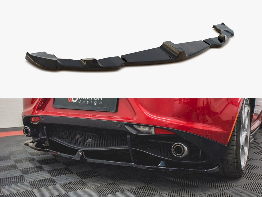 Maxton Design Central Rear Splitter Alfa Romeo 4C - AL-4C-RD1G - Image 1