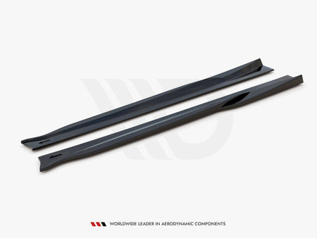 Side Skirts Diffusers Alfa Romeo 4C (2013-2017) - Textured