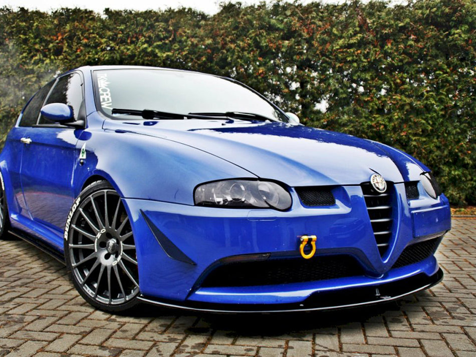Maxton Design Front Splitter Alfa Romeo 147 GTA - Textured - AL-147-1-GTA-FD1T - Image 2