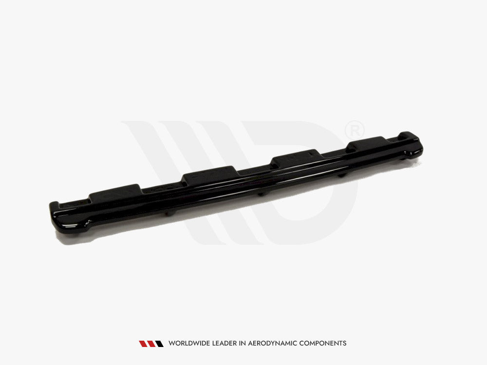 Central Rear Splitter (Vertical Bars) Alfa Romeo 147 GTA - Gloss Black