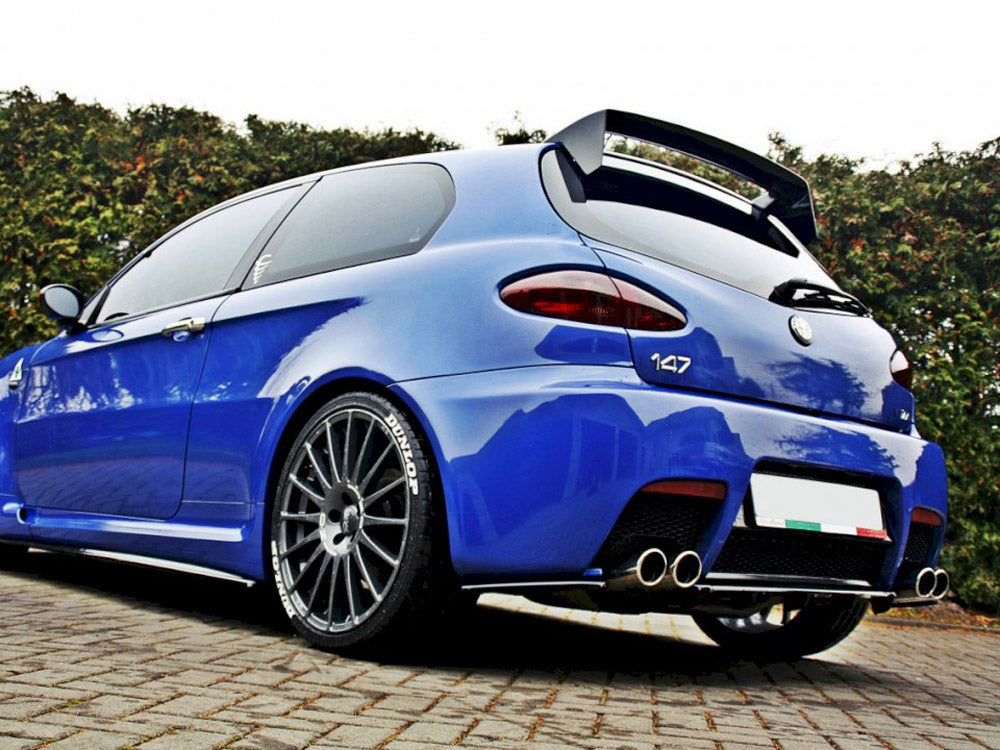 Maxton Design Rear Side Splitters Alfa Romeo 147 GTA - Carbon Look - AL-147-1-GTA-RSD1C - Image 2
