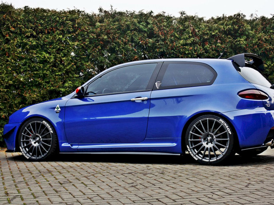 Maxton Design Side Skirts Diffusers Alfa Romeo 147 GTA - Textured - AL-147-1-GTA-SD1T - Image 2
