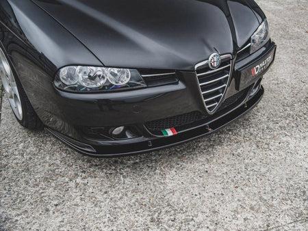 Maxton Design Front Splitter Alfa Romeo 156 Facelift (2003-2006) - Textured - AL-156F-FD1T - Image 3