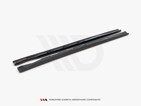 Maxton Design Side Skirts Diffusers Alfa Romeo 156 Facelift (2003-2006) - Textured - AL-156F-SD1T - Image 4