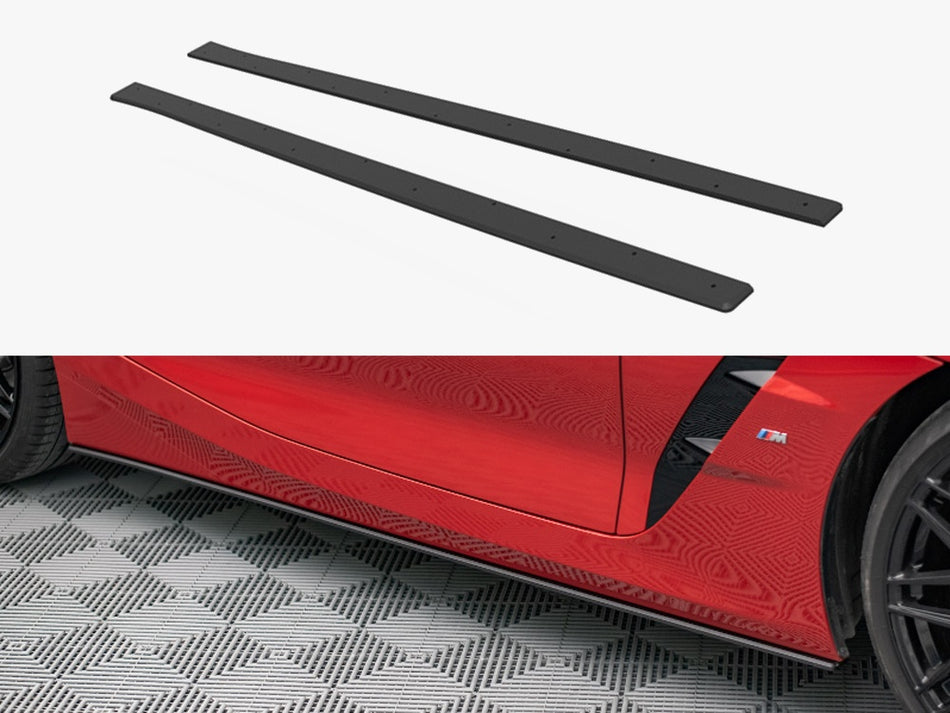 Maxton Design Street PRO Side Skirts Diffusers Bmw Z4 M-pack G29 (2018-) - BMZ429MPACKCNC-SD1B - Image 1