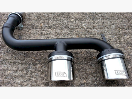 Maxton Design Exhaust TIPS VW Polo Mk5 (6R) Fits With Double Middle Exhaust Rear Valance - VW-PO-5-GTI-E1 - Image 1