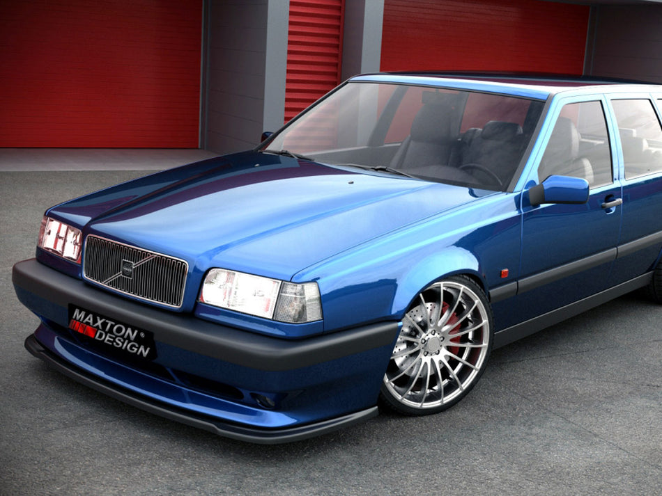 Maxton Design Front Splitter Volvo 850 R (1991-1996) - Carbon Look - VO-850-FD1C - Image 1