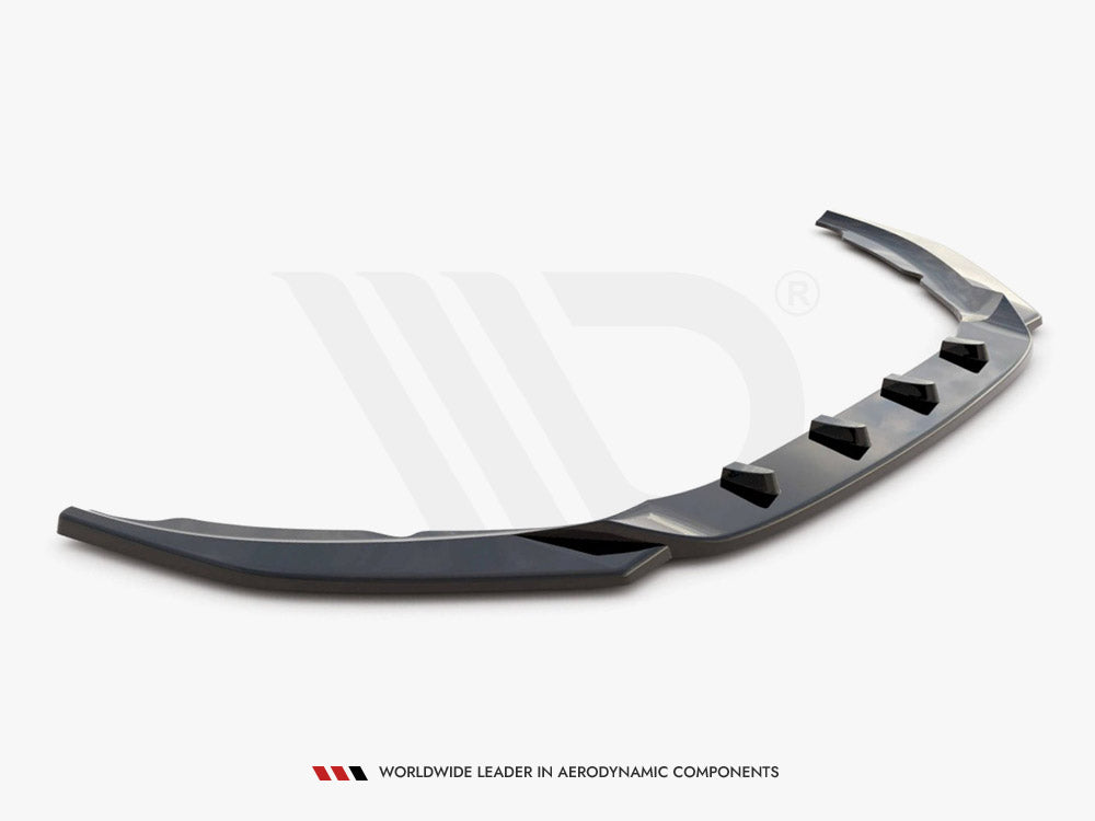 Maxton Design Front Splitter V2 Volvo S60 R-design MK2 (2014-2018) - VO-S60-2F-RDESIGN-FD2G - Image 4
