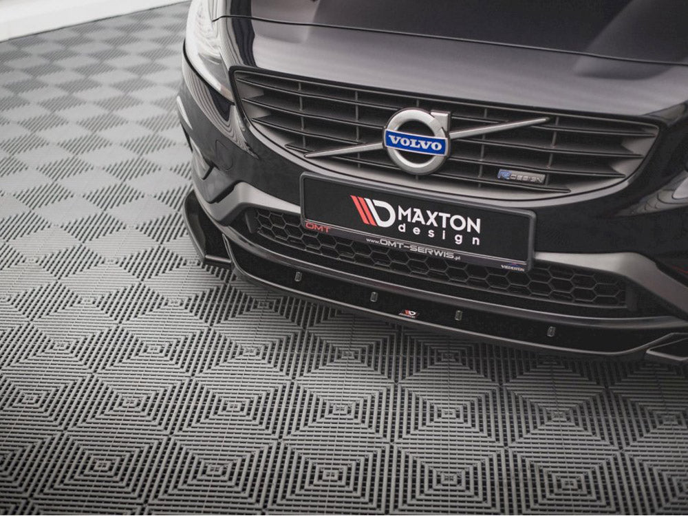 Maxton Design Front Splitter V2 Volvo S60 R-design MK2 (2014-2018) - VO-S60-2F-RDESIGN-FD2G - Image 3