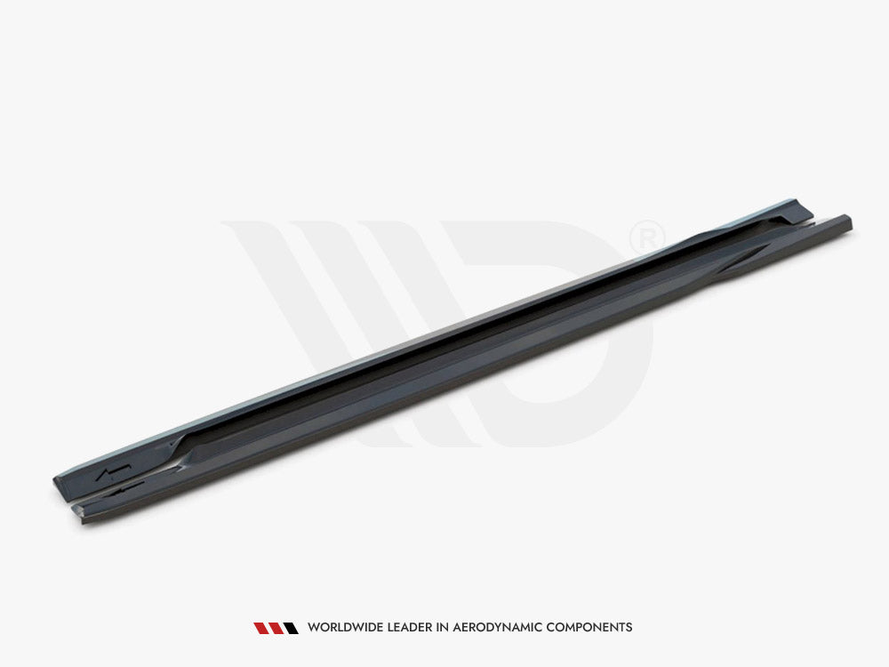 Maxton Design Side Skirts Diffusers Volvo S60 R-Design Mk2 - Carbon Look - VO-S60-2-RDESIGN-SD1C - Image 4