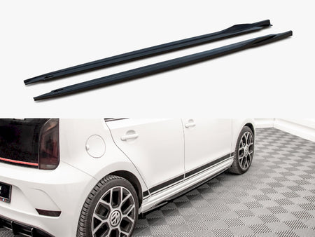 Maxton Design Side Skirts Diffusers VW UP GTI (2018-) - VW-UP-1-GTI-SD1G - Image 1