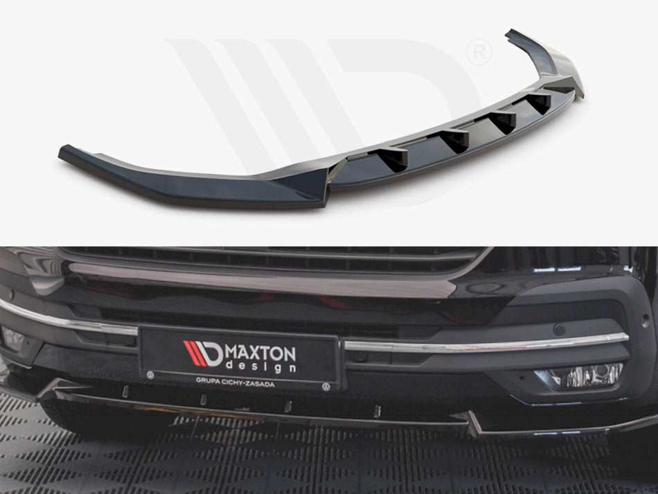 MAXTON DESIGN Front Splitter V.1 VW T6 Facelift (2019-)