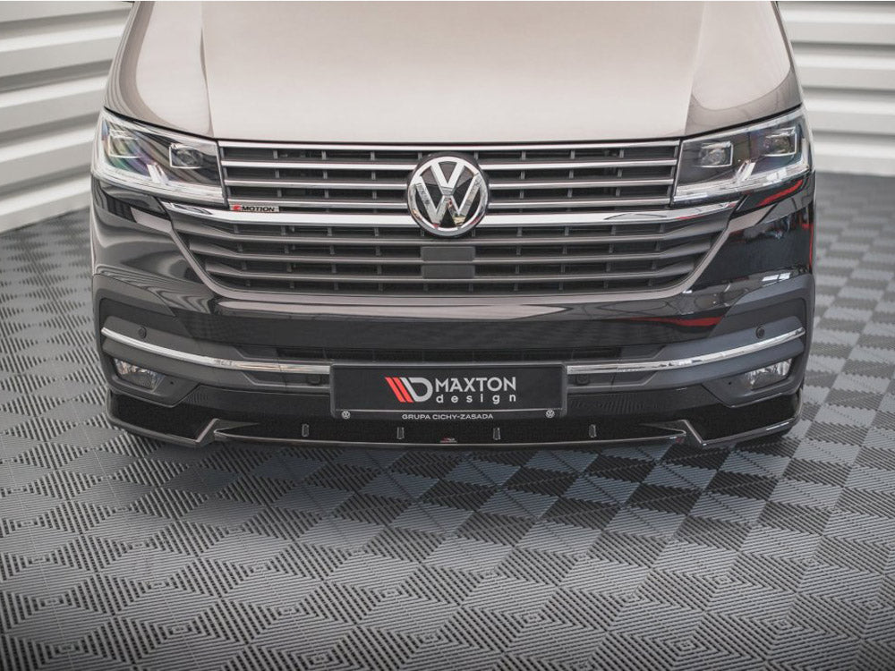 Maxton Design Front Splitter V.1 VW T6 Facelift (2019-) - VW-T6F-FD1G - Image 3