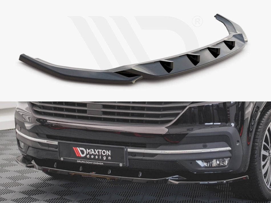 MAXTON DESIGN Front Splitter V.2 VW T6 Facelift (2019-)