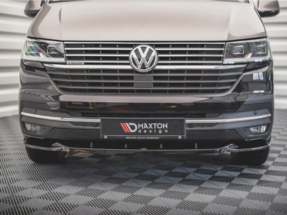 Maxton Design Front Splitter V.2 VW T6 Facelift (2019-) - VW-T6F-FD2G - Image 3