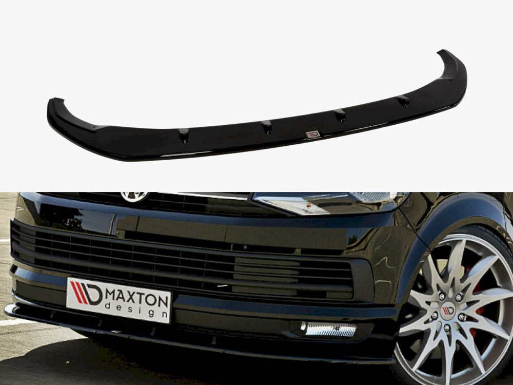Maxton Design Front Splitter V.1 VW T6 (2015-19) - VW-T6-FD1G - Image 1
