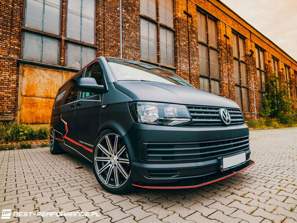Maxton Design Front Splitter V.1 VW T6 (2015-19) - VW-T6-FD1G - Image 3