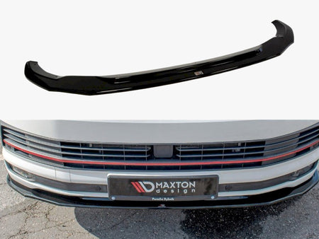 Maxton Design Front Splitter V.2 VW T6 (2015-2019) - VW-T6-FD2G - Image 1