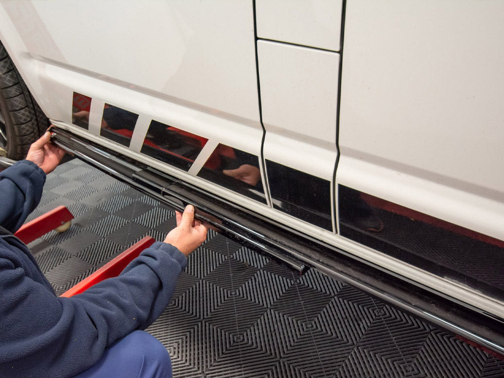 Side Skirts Diffusers VW T6 - Carbon Look
