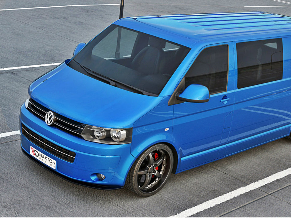 Maxton Design Front Splitter VW T5 (Facelift) VER.2 - VW-T5F-CUP-FD1G - Image 2